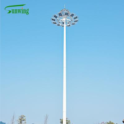 China Square 2022 Pneumatic Telescopic High Pole Light 100w 400w 1000w High Mast Stadium Led Flood Light for sale