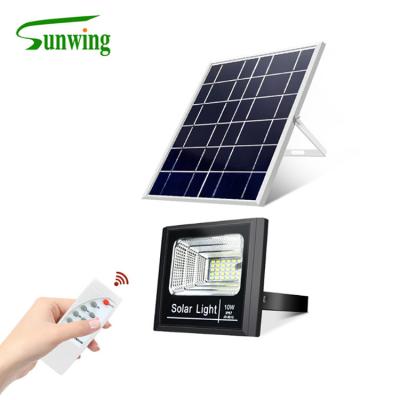 China IP65 Garden Level Outdoor Garden Light 30W 60W 100W 200W Energy Saving Solar Led Wall Light With Remote Controller for sale