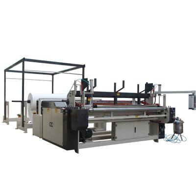 China Automatic Tissue Machine 120 Pcs Hotels Hotels Toilet Paper Production Line / Min Production Capacity for sale