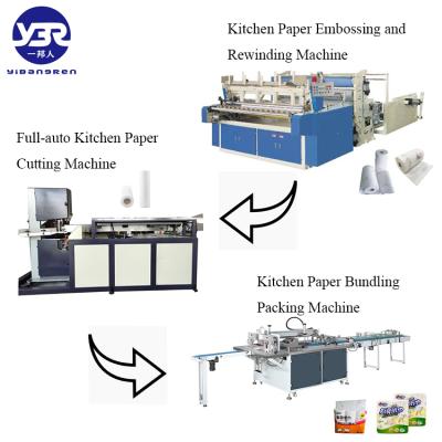 China Hotels Kitchen Towel Making Machine Product for sale