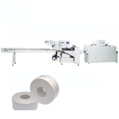 China Full Automatic Food JRT Roll Paper Heat Shrink Wrapping Machine for sale