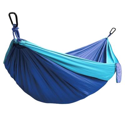 China Durable Camping Hammock Leisure Travel Camping Portable Two Person Nylon Hammock for sale