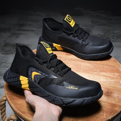 China Lightweight Anti Smash Sport Style EVA Stylish Puncture Resistant Steel Mesh Toe Safety Safe Shoes for sale