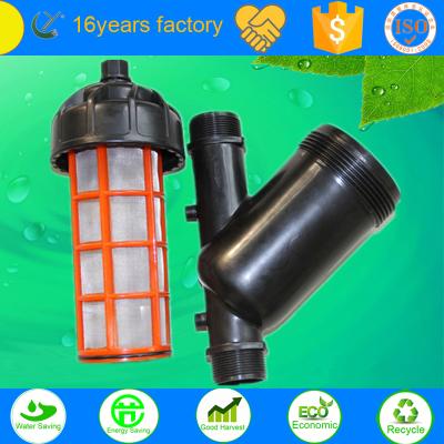 China Drip Irrigation Water Filter System Products Plastic Mesh Filter for sale