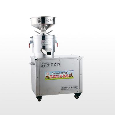 China Easy Operation 160 Crack Type High Efficiency Small Scale Peanut Automatic Almond Stick Grinding Machine Processing Peanut Butter Making Machine for sale