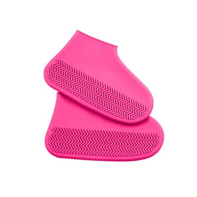 China Selling Lightweight Promotional Anti Slip Rubber Waterproof Silicone Protective Rain Shoe Cover for sale