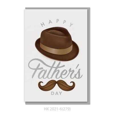 China Europe's cool design with beard / plant sunglasses to design greeting cards for dad and father's day for sale