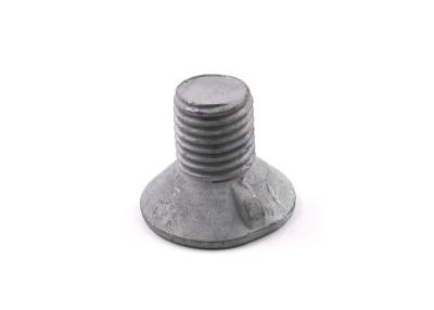 China Grade 4.8 DIN604 Flat Countersunk Nib Bolt SAE1008 Material Hot Dip Galvanized for sale