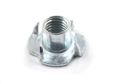 China Galavnized Mild Steel T-nut for Wood Construction Tee Nuts for sale