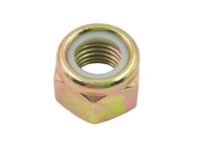 China Galvanized Prevailing Torque Type Hexagon Nuts with Nylon Insert Grade 10 à venda