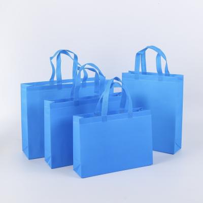 China Handled Recyclable Reusable Shopping Shopping Custom Laminated Non Woven Bags Wholesale for sale