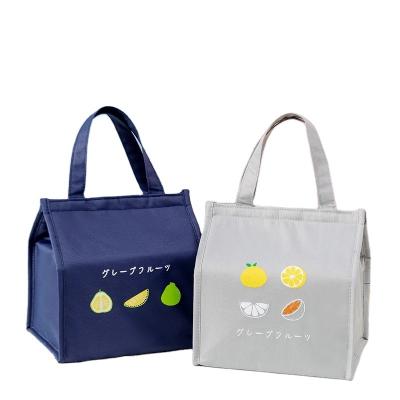 China Customized Logo Insulated And Insulated Thermal Shopping Cooler Lunch Food Packaging Bag for sale