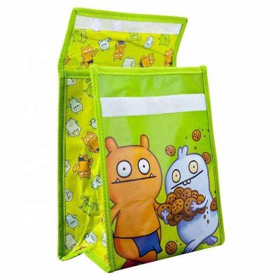 China Waterproof Lead Free Nonwoven Picnic Lunch Food Delivery Insulated Kids Cooler Bags for sale