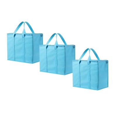 China Hot Selling Custom Insulated Cheap Non Woven Lunch Tote Cooler Bags Thermal Insulation Lunch Box for sale