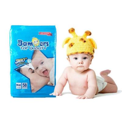 China A1 Promotion Wholesaler Printed Hot Selling Baby Diapers Made In Turkey With Low Price Bambers Brand for sale