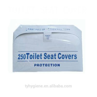 China A1 Disposable Flushable Cover 250sheets/Disposable Toilet Seat Cover Paper Makers A1 Smooth And Cloth 1/2 Times Paper Toilet Seats for sale