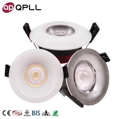 중국 Modern Indoor Christmas Home Fixtures Down Lamp Ceiling Round LED Recessed Anthracnose 8W COB Light Spotlight 판매용