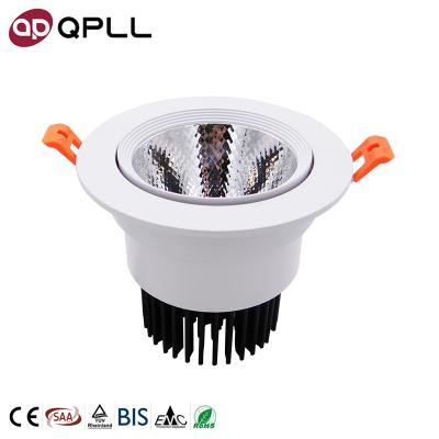 China Ajusteble Vintage Modern Commercial Indoor Small Black White Anti-glare Anti-glare Celling Spotlights 7W 15W 20W 30W 35W 40W LED Spot Lights en venta