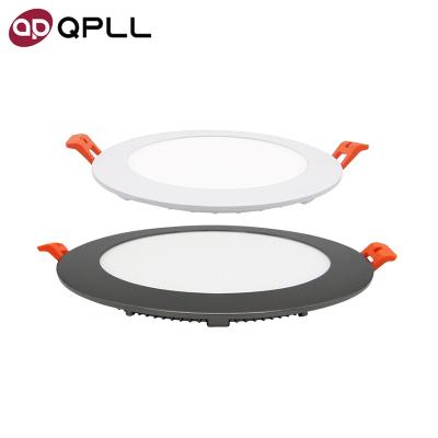 China Modern Super Bright China Slim Panel Lights Round 18W White LED Recessed Panellight en venta