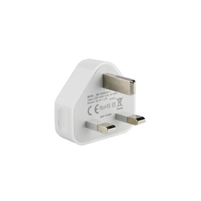 China Mobile Phone USB Wall Charger 5V 1A USB Travel Mobile Phone Charger UK Wall Plug For iPhone for sale