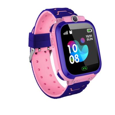 China Cheapest q12 children kids smartwatch waterproof GPS navigation for kids smart watch with camera location phone for sale