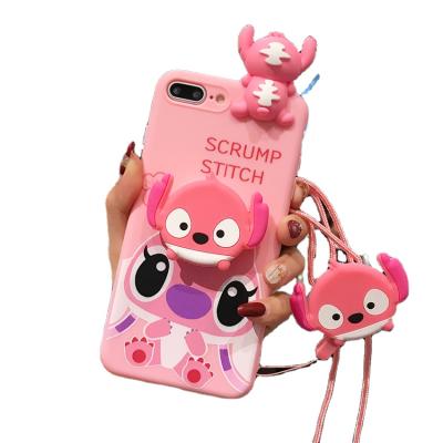 China Anti-fall Designer Phone Case Girls Cartoon Back Cover Cell Phone Case For iphone 12 pro max phone 13 case for sale