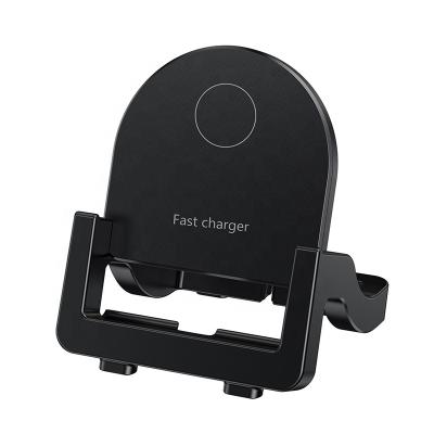 China 2022 New Fashion Portable Fast Wireless Charger Qi Mobile Phone Foldable Magnetic Fast Charging And Chair Wireless Charger for sale