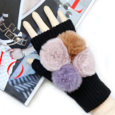 China Other Top Quality Winter Wool Warm Selling Handmade Fingerless Gloves For Women for sale