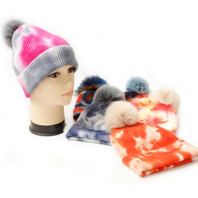 China breathable & 2021 New Design Exquisite Workmanship Winter Waterproof Warm Knitted Crazy Hats Color With Ball On Top for sale