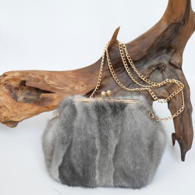 China Fashion High Cost Effective Women Large Fur Bags Custom Fur Bag Handbags for sale