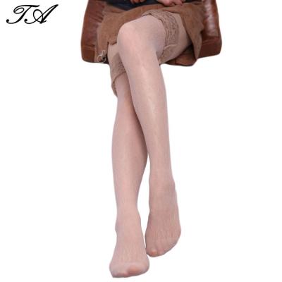 China Breathable Ladies 92% 8% Spandex Nylon Thigh Highs Good Elasticity Tight Lace Stockings for sale