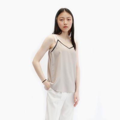 China Comfortable Tank Top Women Lady Breathable Summer Loose Sleepwear Tank Tops for sale