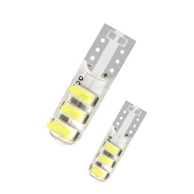 China Automotive Industry Caini 12V 24LED 3014 SMD W5W T10 Width Bulb Silicone LED Strobe Light For Car for sale