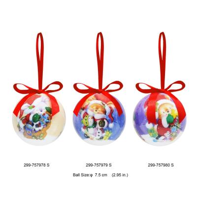 China Christamas tree decoration personalized Christmas balls with bunny design for sale