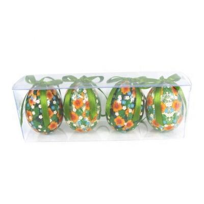 China Europe 4pcs 60mm easter eggs in PVC box for sale