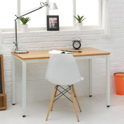 China Universal Metal Steel Modern Home Nordic Work Table Simple White Modular Office Computer Table Wood Desk for sale