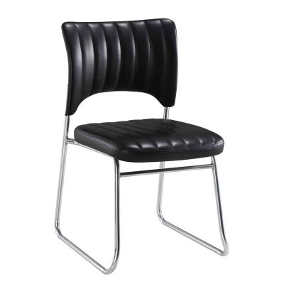 China Wholesale Stacking Stackable Conference Chair Meeting Room PU Leather Visitor Chair for sale