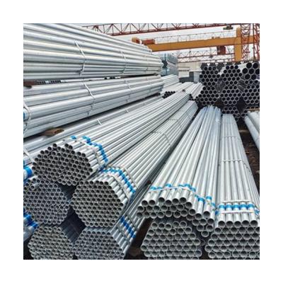 China Other Factory Wholesale Building Materials Steel Pipe 6m Round Seamless Hot Dip Galvanized Steel Pipe for sale