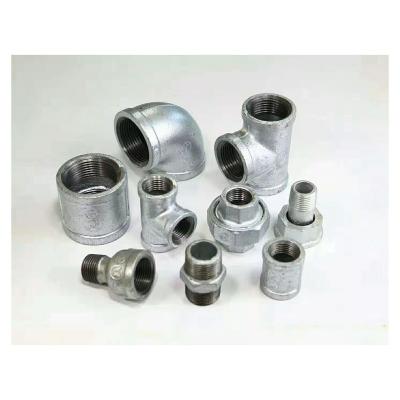 China Standard Internal Thread Seamless Flat Joint , Durable Corrosion Resistant Galvanized Pipe Fittings Equal for sale