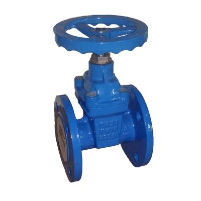 China Solid Flange Gate Valve Standard Elastic Sealing Industrial Manual and Durable Gate Valve DIVERSE for sale