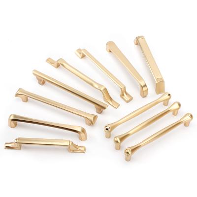 China Manufacturer Factory Produce Gold Cabinet Handles Pull Door Handle Furniture Hardware Handle for sale