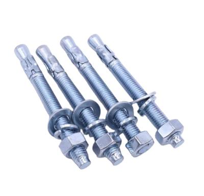 China Galvanized Steel Buildings Wedge Anchor Steel Din Wedge Bolt Anchor for sale