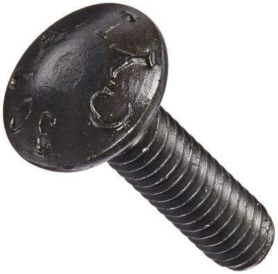 China Pan Grade 8.8 Black Standard Square Neck Carriage Bolts Custom Size for sale