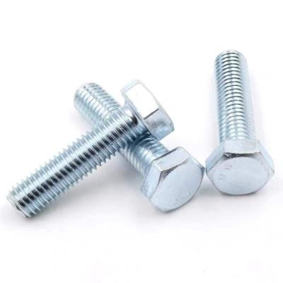 China 304 Stainless Steel Flat Hex Bolt China Factory Supply Competitive Price for sale