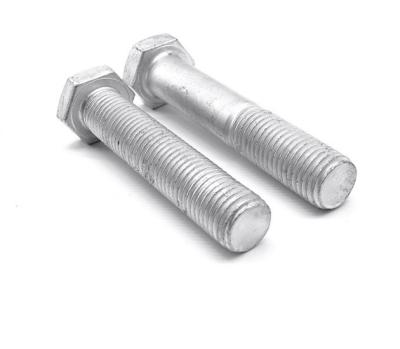 China 304 Stainless Steel Flat Hex Bolt China Factory Supply Competitive Price for sale