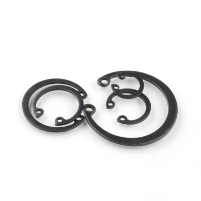 China 65 Hole DIN472 Manganese Spring Steel With Elastic Retainer Ring Spring Clamp German Standard Internal Ring for sale