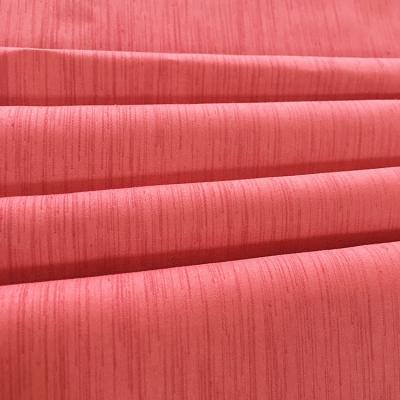 China Elegent anti-static top dyed 150gsm satin shantung curtain fabric with low meter price for sale