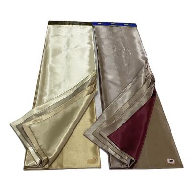 China Anti-Static Fancy Polyester Wide Uphostery Satin Fabric For Custom Satin Curtains for sale