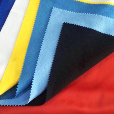 China Polyester Shrink-Resistant Knit Knit One Side Brushed Wholesale Fabric For School Track Pants for sale