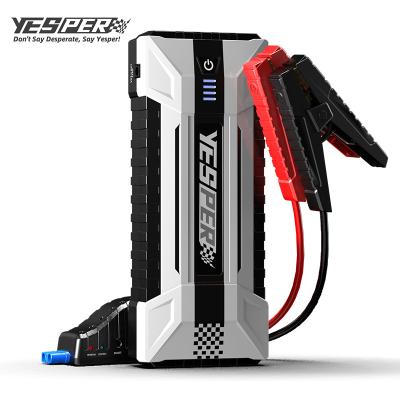 China 10L Multifunctional Gasoline Vehicle Factory Sale LED Light 24000mAh Jump Starter Power Bank Car Booster for sale